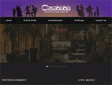 Tablet Screenshot of casablabla.com